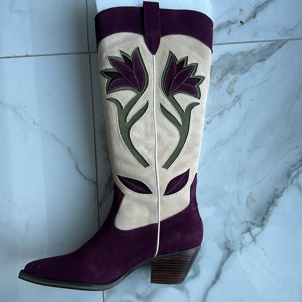 Matisse x Anthropologie Cool Hands Western Boots -Size 8 - Picture 6 of 6